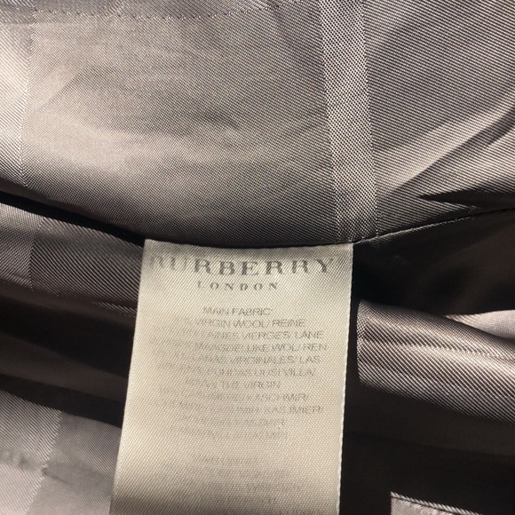 Burberry grey wool coat - Picture 10 of 16